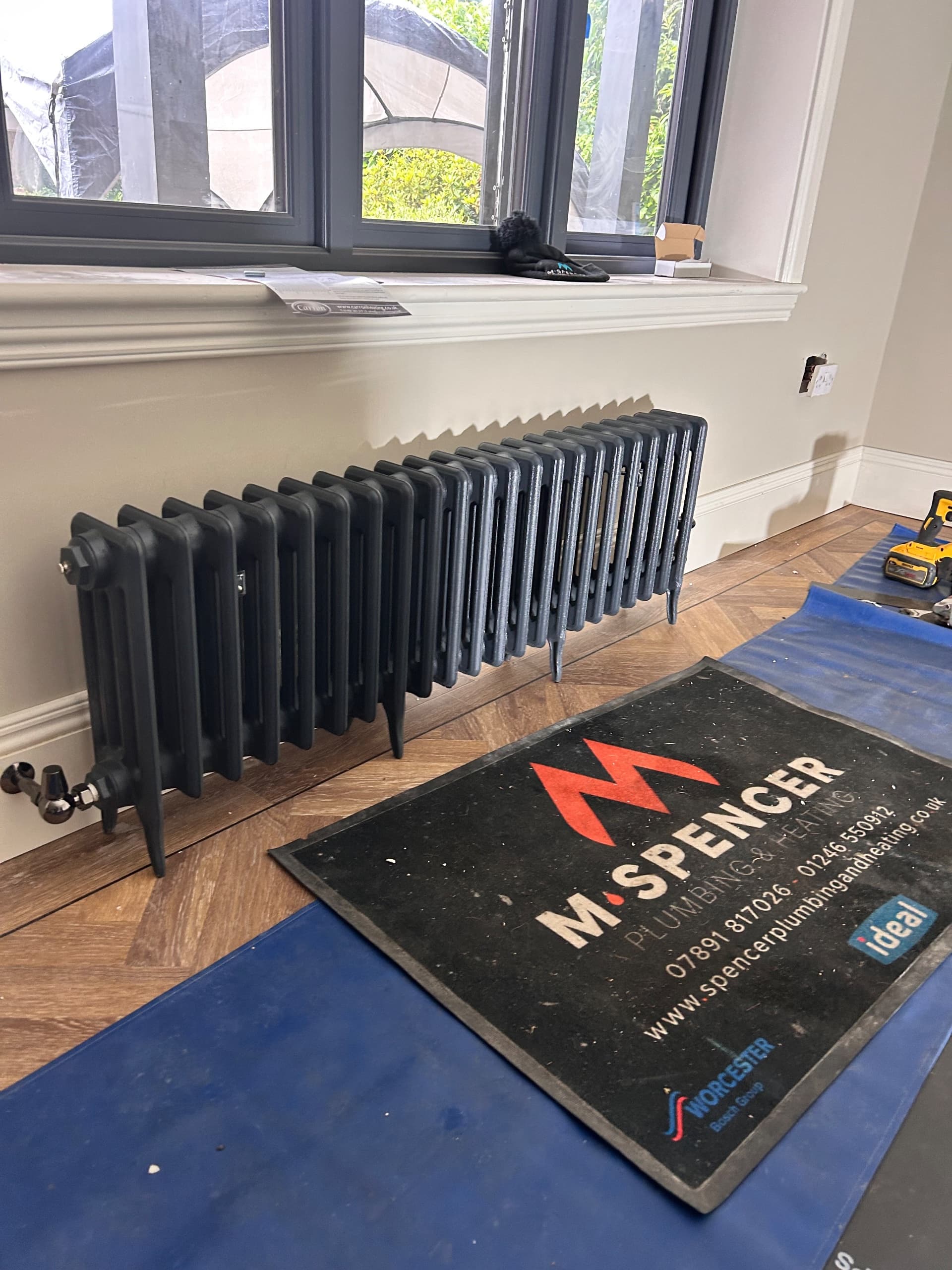 Central Heating Radiator Installation